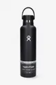 μαύρο Θερμικό μπουκάλι Hydro Flask 24 OZ Standard Flex Cap Unisex