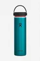 μπλε Θερμικό μπουκάλι Hydro Flask 24 Oz Lightweight Wide Flex Cap Unisex