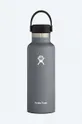 gray Hydro Flask thermal bottle 18 Oz Standard Flex Cap Unisex