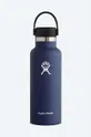 Термічна пляшка Hydro Flask 18 Oz Standard Mouth Flex Cap темно-синій
