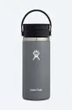 gray Hydro Flask thermal mug 16 Oz Wide Flex Sip Lid Unisex