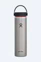 Термічна пляшка Hydro Flask 24 Oz Lightweight Wide Flex Cap сірий