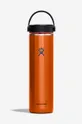 Θερμικό μπουκάλι Hydro Flask 24 oz Lightweight Wide Mouth Trail πορτοκαλί