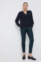 Tommy Hilfiger bluzka WW0WW38350.PPYX granatowy SS23