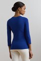 Блузка Lauren Ralph Lauren 200889081 голубой SS25
