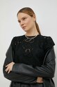 Herskind bluza din bumbac negru 4661831