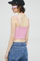 Oblečenie Top Abercrombie & Fitch KI140.3263.620 ružová