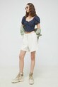Hollister Co. top KI340.3133.208 granatowy SS23