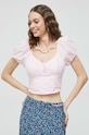 Hollister Co. top din bumbac KI340.3133.600 roz