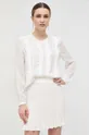 білий Блузка з домішкою шовку Liu Jo Жіночий