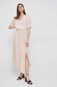 Dkny bluzka P31ATQ34 pomarańczowy SS23