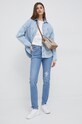Блузка Dkny P3AA0R82 белый SS23