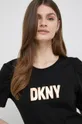 μαύρο Μπλουζάκι DKNY