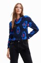 Desigual bluza cu modele multicolor 23SWBWX4