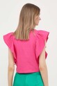 Îmbrăcăminte United Colors of Benetton tricou din bumbac 3096DH00M.02A roz