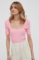Tričko United Colors of Benetton růžová 33WHD103Z.2Y4