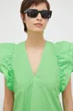 зелений Бавовняна блузка Tommy Hilfiger