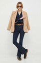 Tommy Hilfiger koszula bawełniana WW0WW38007.PPYX granatowy SS23