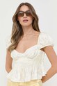 For Love & Lemons bluza bej CT1948.SP23