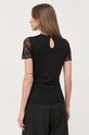 Ρούχα Μπλουζάκι Morgan DCHAIN.NOIR μαύρο