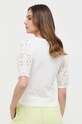 Odzież Morgan t-shirt DPALM DPALM.OFF.WHITE biały