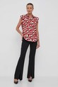 United Colors of Benetton bluza din bumbac 5P60DQ06Q.89V rosu SS23