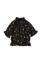 črna Otroška bombažna bluza Mini Rodini Dekliški