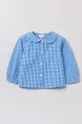 голубой Хлопковая блузка для младенцев OVS Для девочек