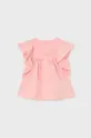 Хлопковая блузка для младенцев Mayoral розовый