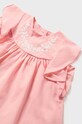 Dziewczynka Mayoral bluzka bawełniana niemowlęca 1192.4C.BABY różowy