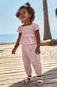 ροζ Βρεφικό βαμβακερό παντελόνι Mayoral Για κορίτσια