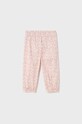 Βρεφικό βαμβακερό παντελόνι Mayoral 1514.4D.BABY ροζ SS23