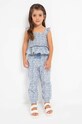 Djevojčice Dječja pamučna bluza Mayoral 3141.6F.MINI mornarsko plava