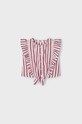 Mayoral bluza de bumbac pentru copii curele burgundia 3143.6F.MINI