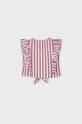 Mayoral bluza de bumbac pentru copii 3143.6F.MINI burgundia SS23