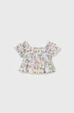 Хлопковая блузка для младенцев Mayoral бирюзовый