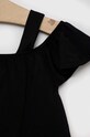 Djevojčice Dječja pamučna bluza United Colors of Benetton 3096C10CA.G.SEASONAL crna