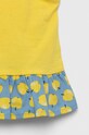 Dziewczynka United Colors of Benetton bluzka bawełniana dziecięca 3096GH00H.P.SEASONAL żółty