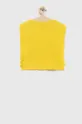 Μπλουζάκι United Colors of Benetton κίτρινο