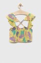 Детская блузка United Colors of Benetton 3HYHCH010.G.SEASONAL зелёный SS23