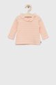 United Colors of Benetton longsleeve dziecięcy wzorzyste różowy 3POMA1028.W.SEASONAL