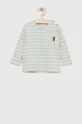 béžová Tričko s dlhým rukávom pre bábätká United Colors of Benetton Dievčenský