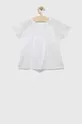 Детская хлопковая блузка United Colors of Benetton белый
