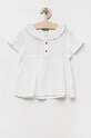 United Colors of Benetton bluza de in pentru copii fixat alb 5OK4GQ00Y.P.SEASONAL
