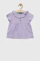 United Colors of Benetton bluza de in pentru copii fixat violet 5OK4GQ00Y.P.SEASONAL