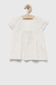 Детская блузка United Colors of Benetton узор белый 5PWMAQ00C.W.SEASONAL