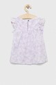 United Colors of Benetton bluza de in pentru copii 5SJAGQ00Z.P.SEASONAL violet SS23