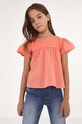 Mayoral bluza de bumbac pentru copii uni portocaliu 6193.8D.JUNIOR