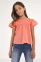 pomarańczowy Mayoral bluzka bawełniana dziecięca Dziewczęcy