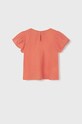 Mayoral bluza de bumbac pentru copii 6193.8D.JUNIOR portocaliu